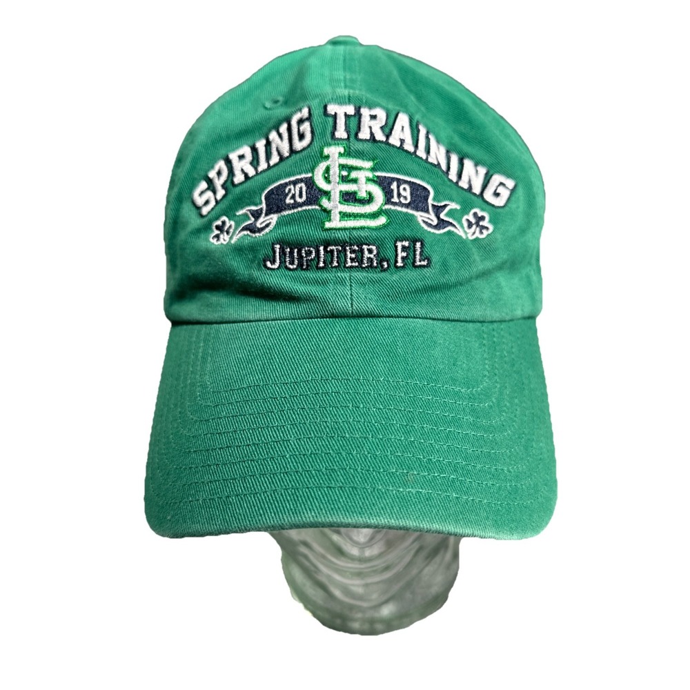 NWT St Louis Cardinals Baseball Spring Training Green Hat St Patrick's Day STL